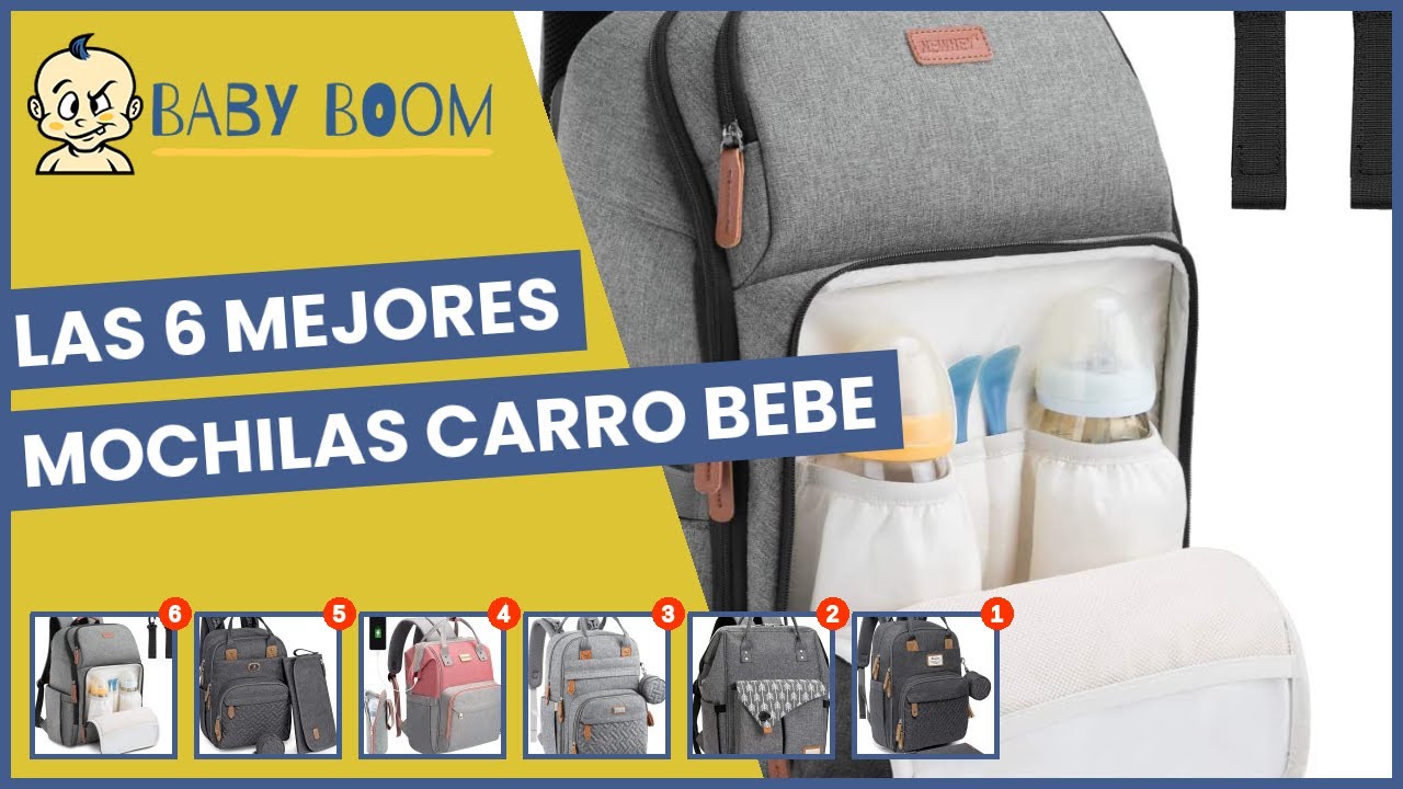 Las 6 mejores mochilas carro bebe