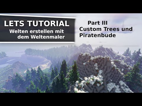Worldpainter Tutorial⛰️⚒️ - Load your own trees into a Minecraft world