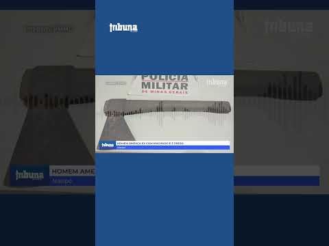 Homem é preso com machado após ameaçar ex-mulher em Matipó