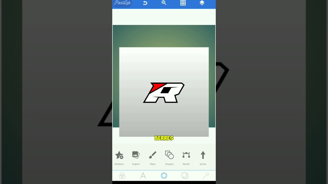 Hari Ke 91 : Cara Custom Font Logo Racing Di Pixellab #tutorial #design #pixellab #upcreator
