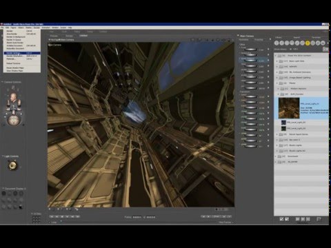 POSER 3d - Eine Raumstation erstellen