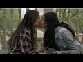 Harper And Max Cute Teen Girls Lesbian Kiss Scene From Big sky