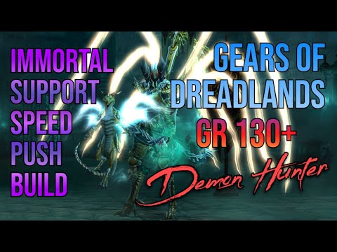 Immortal Support zDH 130+ GR Speed Push Build - GoD - Demon Hunter | Diablo 3