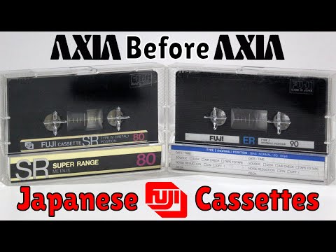Axia Before Axia: A Look at 1980s Japanese Fuji Cassettes