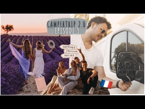 Camper Tour 2021 - Provence & Crash mit dem Wohnmobil! | Episode #3 | Lisa-Marie Schiffner