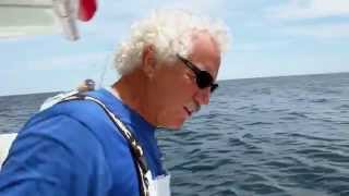 Fish Mavericks Chris releases a Dusky Shark