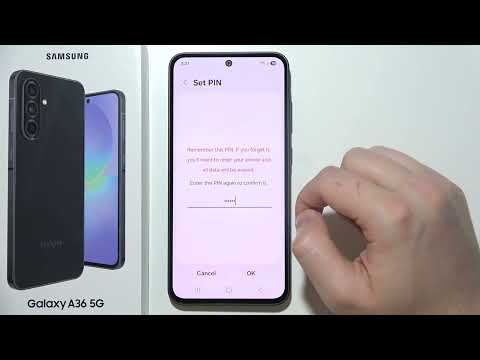 Samsung A36 5G: How to Remove OK Button from Lock Screen