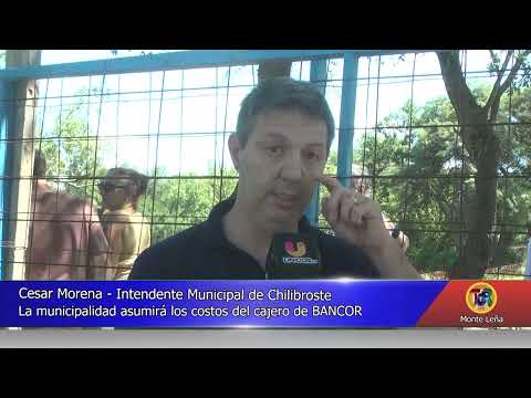 07 Monte Leña: Reunión de la Comunidad Regional - Chilibroste asumirá el costo del cajero de Bancor