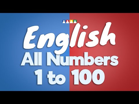 Every Number from 1 to 100 | Counting Numbers in English from 1 to 100