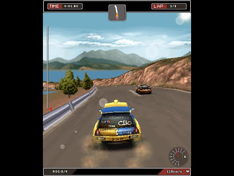 Colin McRae: Dirt (Java ME Game) - Walkthrough (No Commentary)