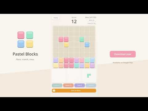 Pastel Blocks video thumbnail