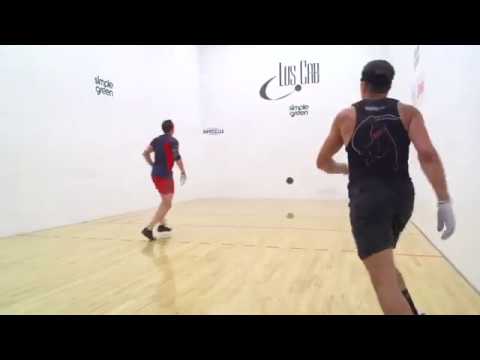 2019 USHA 4-Wall Nationals Men's Open Singles Semifinal - Paul Brady v David Fink