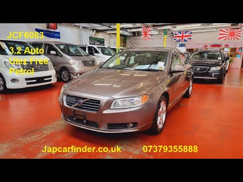 (JCF6083) Volvo S80 3.2 Auto Petrol 2009  Sunroof £325 year TAX  ULEZ FREE @japcarfinder