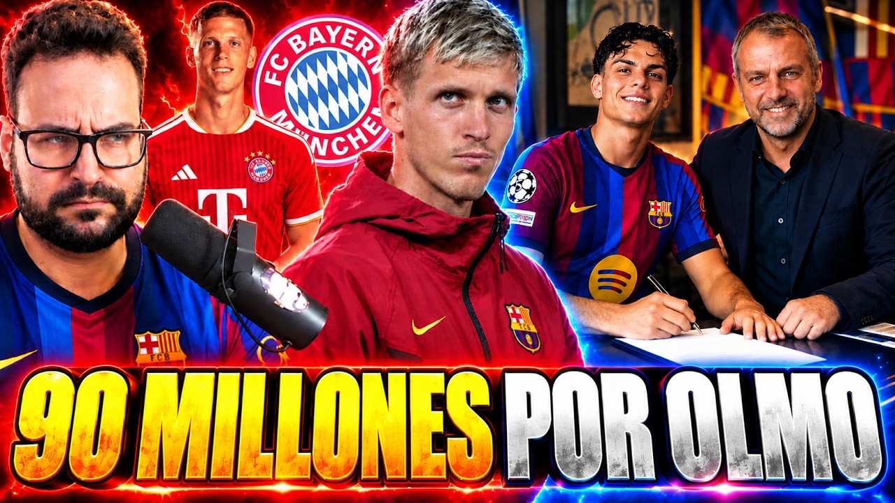 🚨ÚLTIMA HORA BARÇA: ¡90 MILLONES por DANI OLMO! - XAVI ESPART RENOVADO ¡GRAN NOTICIA!