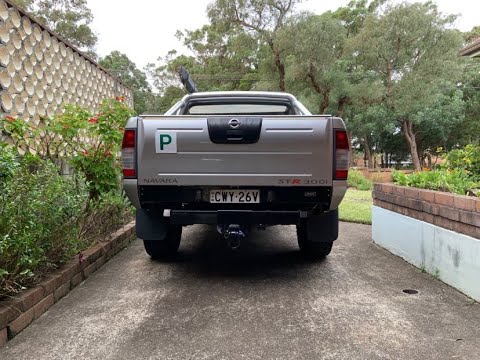 Fitting Recovery Points + PSR Rear Infill Panel On My D22 Navara