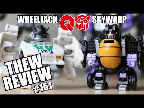 Q-Transformers Skywarp & Wheeljack: Thew's Awesome Transformers Reviews 161