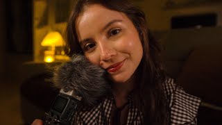 asmr 🤎 sussurros, sussurros inaudíveis e toques na tela 