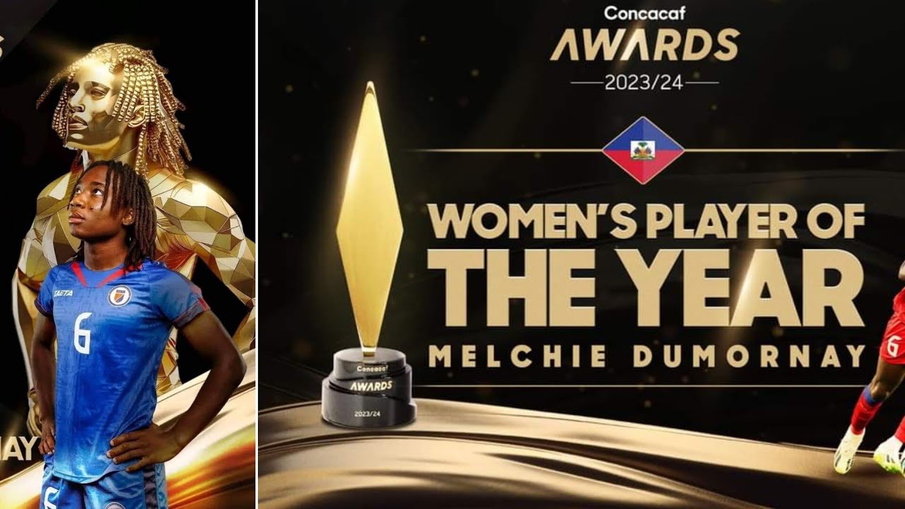 MELCHIE DAELLE DUMORNAY MEILLEURE JOUEUSE CONCACAF 24