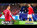 FIFA 23 vs Real life  All Stars Celebrations / Signatures ( Mbappe, Ronaldo, Messi, Neymar...)
