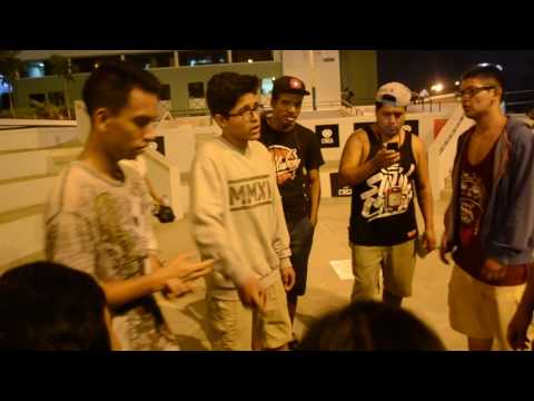 JOCKERS  vs SKILL vs RUSO vs LUCKA - Colectivo SAN JUAN DE MIRAFLORES HIP HOP - SJM 2K17 - 16-03-17