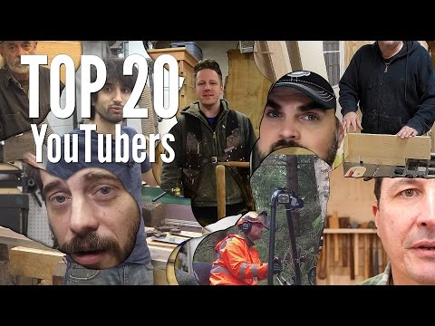 Top 20 YouTube Channels For Makers and Woodworkers