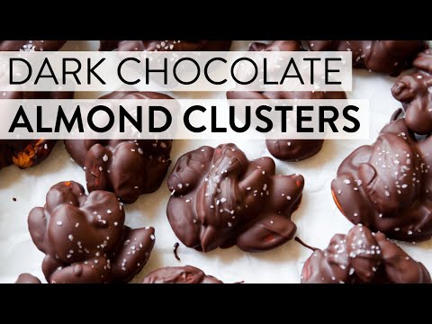Sea Salt Dark Chocolate Almond Clusters | Sally's Baking Recipes