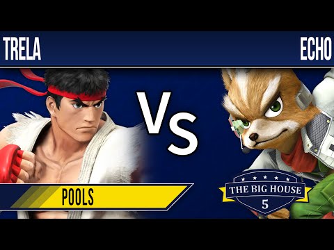 TBH5 Smash 4 - Trela (Ryu) vs Echo (Fox) - Pools