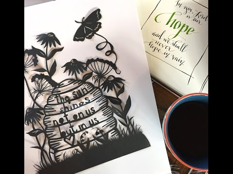 Sharyn Sowell how i cut paper