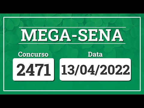 Capa de MEGA-SENA 2471