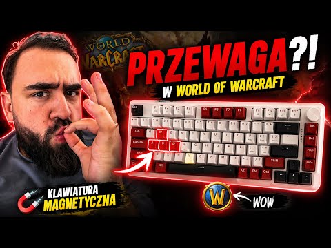Czy klawiatury magnetyczne naprawdę dają przewagę w WoWie? Redragon Stormhunter