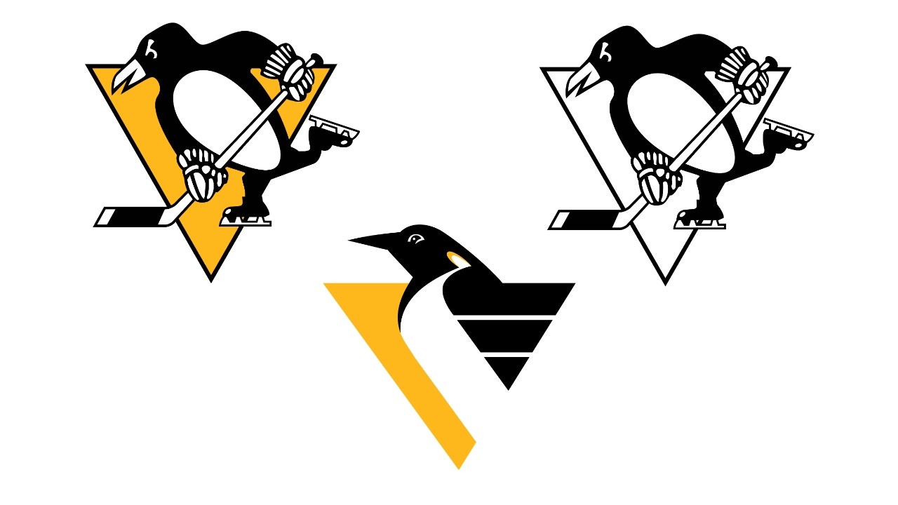 Pittsburgh Penguins Logo SVG | NHL Hockey Vector Cricut Silhouette