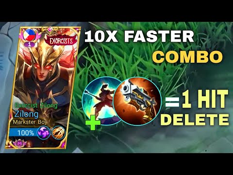 0.2 SECS DELETE USING THIS ZILONG HIGH DAMAGE COMBO!🔥 | ZILONG BEST BUILD 2023 - MOBILE LEGENDS