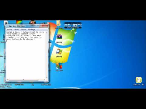 comment installer snapchat sur pc