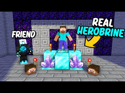 Sajal Plays - 😱My FRIEND Summoned REAL HEROBRINE In Minecraft SMP Server || Episode-3