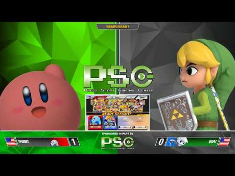 PSG Smash 4 Mondays: Rabbit (Kirby) vs Boat (Toon Link) - Winners Round 1