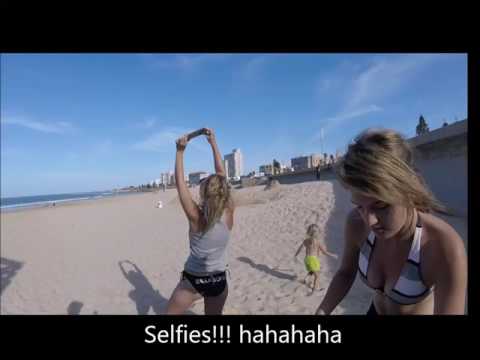 Selfies at the beach