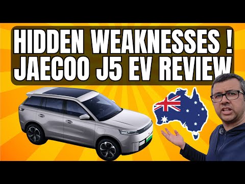 2 Week $36,990 Jaecoo J5  EV Test - What's Great, What's Bad & What's Missing in Australia