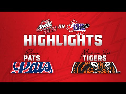 Regina Pats at Medicine Hat Tigers 10/26 | WHL Highlights 2024-25