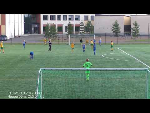 P13 MS 3.9.2017 1.erä Haupa 05 vs OLS 04 7-5