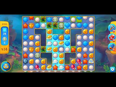 Fishdom. 5743 level no boosters and diamonds