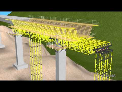 Gantry falsework - ULMA Construction [en]