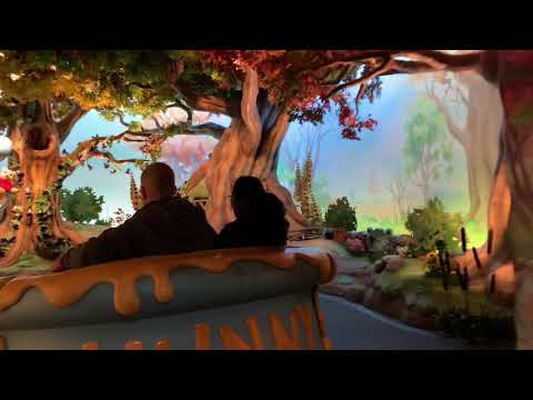 Pooh’s Hunny Hunt Ride - Amazing Trackless Ride - Tokyo Disneyland 2018