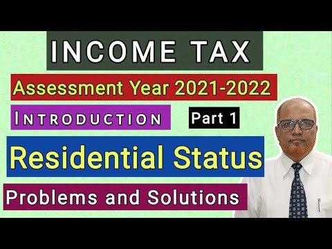 Income Tax I Income Tax Act 1961 I AY 2021 22 I Introduction I Part 1 I Khans Commerce Tutorial I
