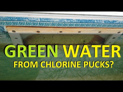 Can Chlorine Pucks Cause Green Pool Water?