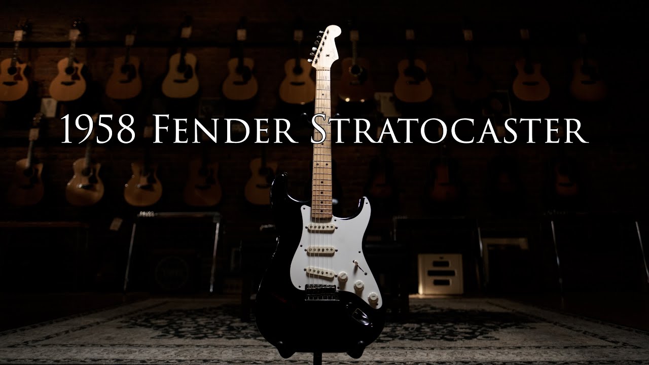 A Very Special 1958 Fender Stratocaster... - YouTube