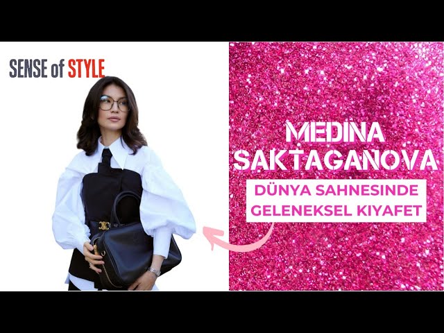 Medina Saktaganova. Dünya sahnesinde geleneksel kiyafet