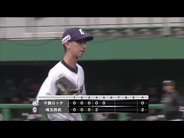 【ファーム】ライオンズ・川下将勲 5回までをノーヒットで抑える好投で支配下を狙う‼ 2025年4月11日 埼玉西武ライオンズ 対 千葉ロッテマリーンズ