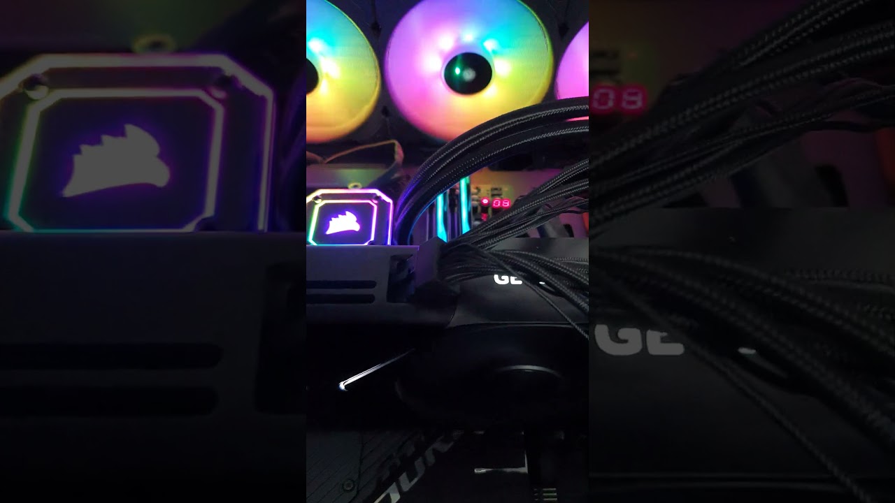 Watch an NVIDIA RTX 5090 running at full load with a burned/melted power cable connector - YouTube