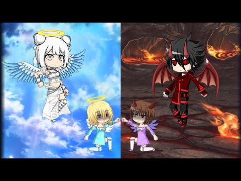 Angel and Demon Sisters || Mini Movie (Gacha Studio) || REUPLOAD