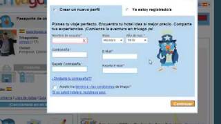 preview picture of video 'Como registrarse y usar trivago'